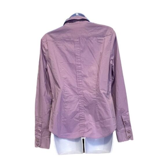 Lavender Button Down - Picture 2 of 6